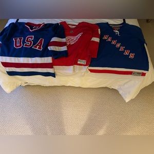 Group of 3 Hockey Jerseys